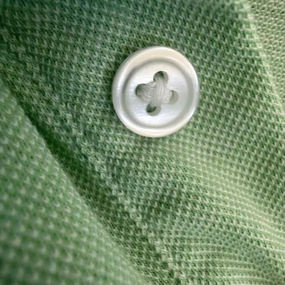 Bonobos Polo Shirt Mens XL Standard Fit Lime Green Cotton Short Sleeve Golf Peru